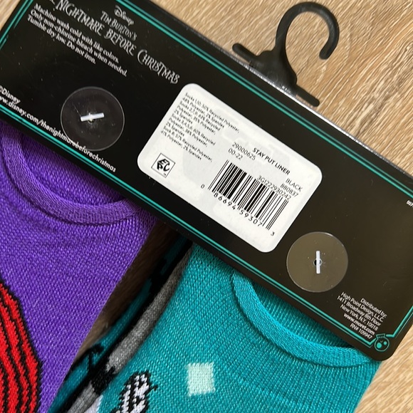 Nightmare Before Christmas Stay Put Liner Socks - Picture 3 of 3